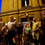 20.07.2017 Kielce. Manifestacja „Wolne Sądy”. / Marzena Mąkosa / Radio Kielce