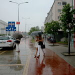 21.07.2017 Kielce. Opady deszczu. / Marzena Mąkosa / Radio Kielce