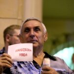 24.07.2017 Kielce. Manifestacja przed Sądem Okręgowym. / Marzena Mąkosa / Radio Kielce