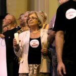 24.07.2017 Kielce. Manifestacja przed Sądem Okręgowym. / Marzena Mąkosa / Radio Kielce