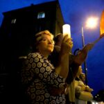 24.07.2017 Kielce. Manifestacja przed Sądem Okręgowym. / Marzena Mąkosa / Radio Kielce