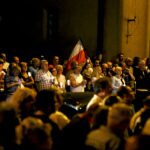 24.07.2017 Kielce. Manifestacja przed Sądem Okręgowym. / Marzena Mąkosa / Radio Kielce