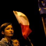 24.07.2017 Kielce. Manifestacja przed Sądem Okręgowym. / Marzena Mąkosa / Radio Kielce