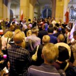 24.07.2017 Kielce. Manifestacja przed Sądem Okręgowym. / Marzena Mąkosa / Radio Kielce