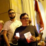 24.07.2017 Kielce. Manifestacja przed Sądem Okręgowym. / Marzena Mąkosa / Radio Kielce