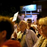 24.07.2017 Kielce. Manifestacja przed Sądem Okręgowym. / Marzena Mąkosa / Radio Kielce