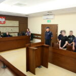 25.07.2017 Kielce. Rozprawa dotycząca śmiertelnego pobicia w Bogorii. Ogłoszenie wyroku. Oskarżony Hubert Sz. i Krzysztof D. / Marzena Mąkosa / Radio Kielce