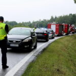 25.07.2017 Raszówka. Wypadek na Raszówce. / Marzena Mąkosa / Radio Kielce