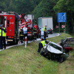 25.07.2017 Raszówka. Wypadek na Raszówce. / Marzena Mąkosa / Radio Kielce