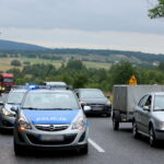 25.07.2017 Raszówka. Wypadek na Raszówce. / Marzena Mąkosa / Radio Kielce