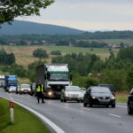 25.07.2017 Raszówka. Wypadek na Raszówce. / Marzena Mąkosa / Radio Kielce