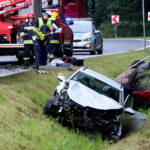 25.07.2017 Raszówka. Wypadek na Raszówce. / Marzena Mąkosa / Radio Kielce