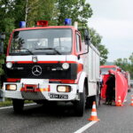 25.07.2017 Raszówka. Wypadek na Raszówce. / Marzena Mąkosa / Radio Kielce