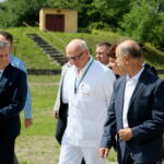 27.07.2017 Włoszczowa. Uroczyste otwarcie lądowiska dla helikopterów. / Marzena Mąkosa / Radio Kielce