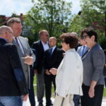 27.07.2017 Włoszczowa. Uroczyste otwarcie lądowiska dla helikopterów. / Marzena Mąkosa / Radio Kielce