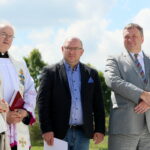 27.07.2017 Włoszczowa. Uroczyste otwarcie lądowiska dla helikopterów. / Marzena Mąkosa / Radio Kielce