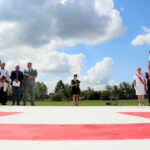 27.07.2017 Włoszczowa. Uroczyste otwarcie lądowiska dla helikopterów. / Marzena Mąkosa / Radio Kielce