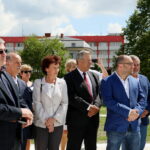 27.07.2017 Włoszczowa. Uroczyste otwarcie lądowiska dla helikopterów. / Marzena Mąkosa / Radio Kielce