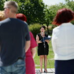 27.07.2017 Włoszczowa. Uroczyste otwarcie lądowiska dla helikopterów. / Marzena Mąkosa / Radio Kielce