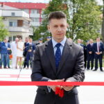 27.07.2017 Włoszczowa. Uroczyste otwarcie lądowiska dla helikopterów. / Marzena Mąkosa / Radio Kielce