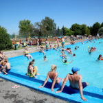 30.07.2017 Kielce. Basen przy ulicy Szczecińskiej. / Marzena Mąkosa - Radio Kielce / Basen