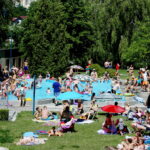 30.07.2017 Kielce. Basen przy ulicy Szczecińskiej. / Marzena Mąkosa - Radio Kielce / Basen