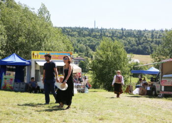 30.07.2017 Huta Szklana. Moje Wielkie Wesele w Osadzie Średniowiecznej. / Marzena Mąkosa - Radio Kielce / Moje Wielkie Wesele