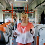 30.07.2017 Kielce. Wakacyjny pociąg do Sandomierza. / Marzena Mąkosa - Radio Kielce / Wakacyjny pociąg do Sandomierza.