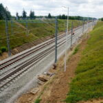 26.07.2017 Kielce. Rozbudowa najszybszej linii kolejowej w Polsce. / Marcin Różyc / Radio Kielce