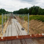 26.07.2017 Kielce. Rozbudowa najszybszej linii kolejowej w Polsce. / Marcin Różyc / Radio Kielce