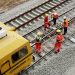 26.07.2017 Kielce. Rozbudowa najszybszej linii kolejowej w Polsce. / Marcin Różyc / Radio Kielce