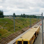 26.07.2017 Kielce. Rozbudowa najszybszej linii kolejowej w Polsce. / Marcin Różyc / Radio Kielce