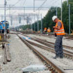 26.07.2017 Kielce. Rozbudowa najszybszej linii kolejowej w Polsce. / Marcin Różyc / Radio Kielce