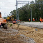 26.07.2017 Kielce. Rozbudowa najszybszej linii kolejowej w Polsce. / Marcin Różyc / Radio Kielce