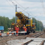 26.07.2017 Kielce. Rozbudowa najszybszej linii kolejowej w Polsce. / Marcin Różyc / Radio Kielce