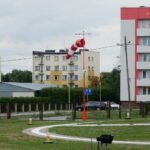 26.07.2017 Włoszczowa. Nowe lądowisko dla śmigłowców. / Marcin Różyc / Radio Kielce