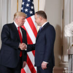 Prezydenci Andrzej Duda i Donald Trump na Zamku Królewskim w Warszawie / Krzysztof Sitkowski / KPRP