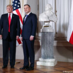 Prezydenci Andrzej Duda i Donald Trump na Zamku Królewskim w Warszawie / Krzysztof Sitkowski / KPRP