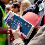 06.07.2017 Warszawa. Prezydent Donald Trump na Placu Krasińskich. / Włodzimierz Batóg / Radio Kielce