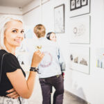 Kielce. Wernisaż wystawy twórczości studentów kieleckiego Instytutu Sztuk Pięknych / Marcin Białek