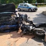Wypadek w Kielcach przy ulicy husarskiej / Komenda Miejska Policji w Kielcach / Wypadek w Kielcach przy ulicy husarskiej