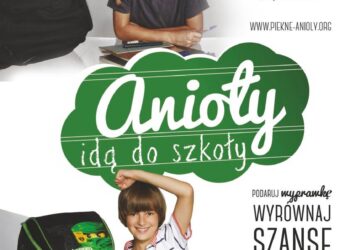 Anioły idą do szkoły, zbiórka artykułów szkolnych na meczu Korony - Radio Kielce