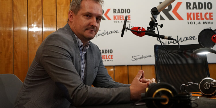 Dariusz Kozak, przewodniczący Rady Miasta Kielce / Robert Felczak - Radio Kielce / Dariusz Kozak, przewodniczący Rady Miasta Kielce