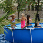 Kielce. Baseny w ogrodzie letnim Radia Kielce / Robert Felczak - Radio Kielce / Kielce. Baseny w ogrodzie letnim Radia Kielce