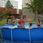 Kielce. Baseny w ogrodzie letnim Radia Kielce / Robert Felczak - Radio Kielce / Kielce. Baseny w ogrodzie letnim Radia Kielce