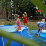 Kielce. Baseny w ogrodzie letnim Radia Kielce / Robert Felczak - Radio Kielce / Kielce. Baseny w ogrodzie letnim Radia Kielce