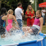 Kielce. Baseny w ogrodzie letnim Radia Kielce / Robert Felczak  / Radio Kielce