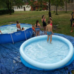 Kielce. Baseny w ogrodzie letnim Radia Kielce / Robert Felczak - Radio Kielce / Kielce. Baseny w ogrodzie letnim Radia Kielce