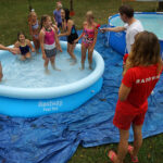 Kielce. Baseny w ogrodzie letnim Radia Kielce / Robert Felczak - Radio Kielce / Kielce. Baseny w ogrodzie letnim Radia Kielce