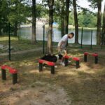 04.08.2017 Kielce. Plac zabaw dla psów / Wiktor Dziarmaga - Radio Kielce / Kielce. Plac zabaw dla psów